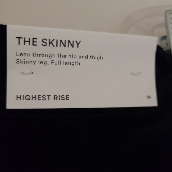 Ann Taylor Velvet Skinny Jeans - Picture 5 of 9